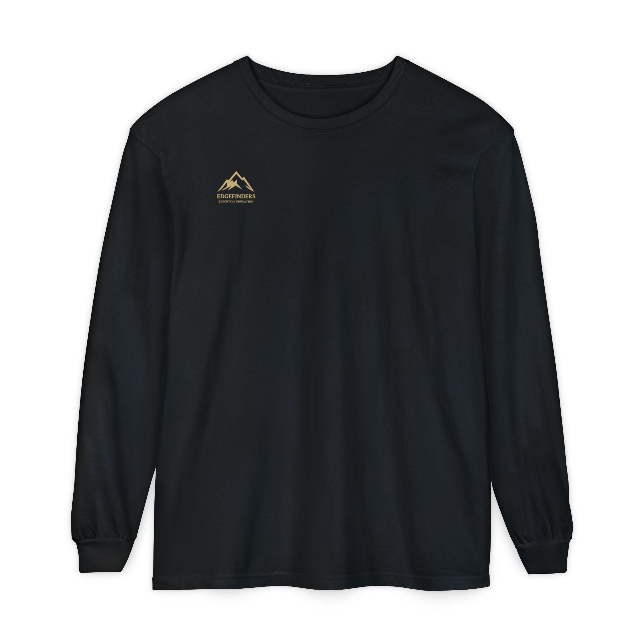 Garment-dyed Long Sleeve Tee - Casual Comfort, Unisex Style, Perfect Gift for Friends or Family, Layering Essential, Eco-friendly Tee