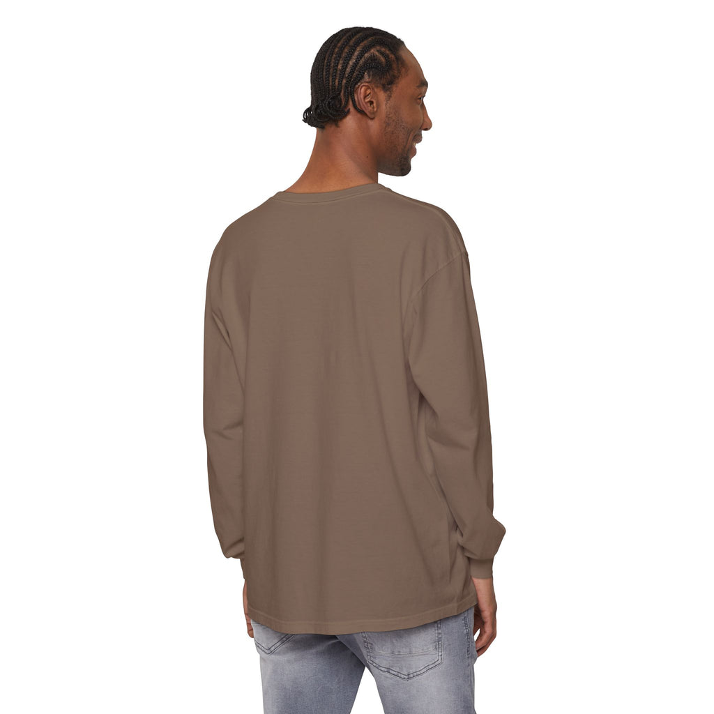 Mountain Adventure Long Sleeve T-Shirt - Cozy Outdoor Tee for Hiking, Camping, Travel, Gift for Outdoorsy Friends, Unisex Casual Wear
