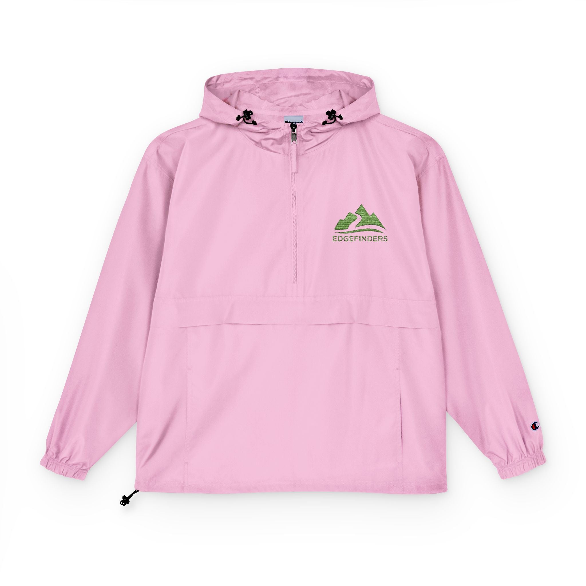 Champion Unisex Packable Anorak Jacket - Lightweight Outdoor Windbreaker