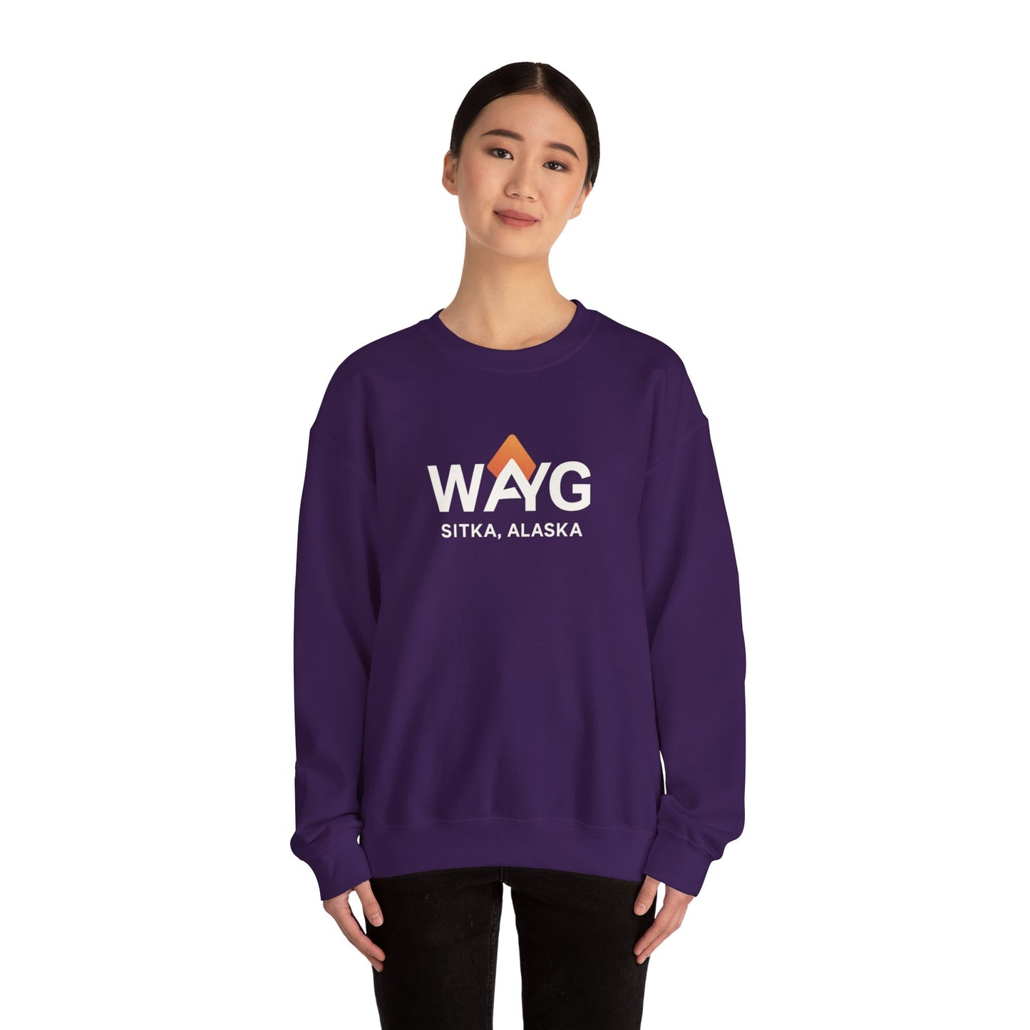 WAYG Collection-Sitka Alaska- Crewneck Sweatshirt -Unisex Pullover