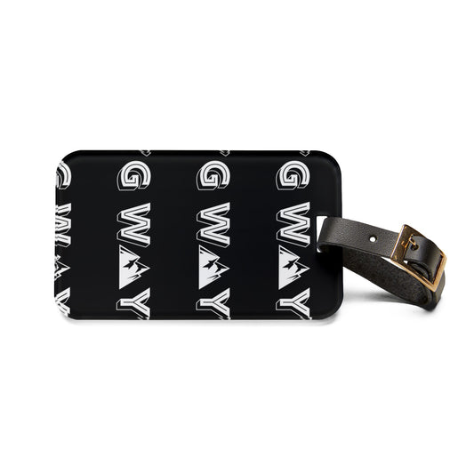 Adventure Luggage Tag - Stylish Travel Accessory with Mountain Design