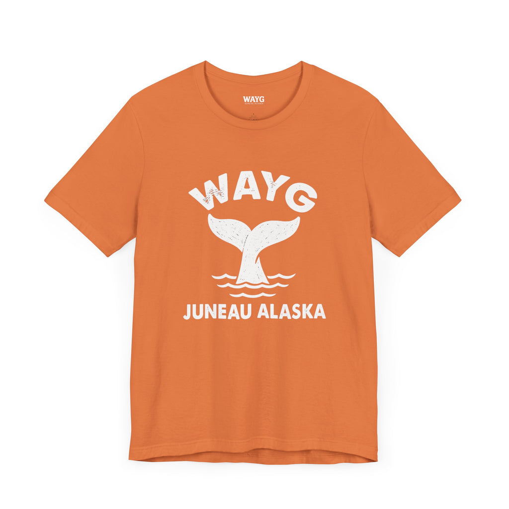 WAYG Collection- Juneau- Whale Tail Alaska Tee