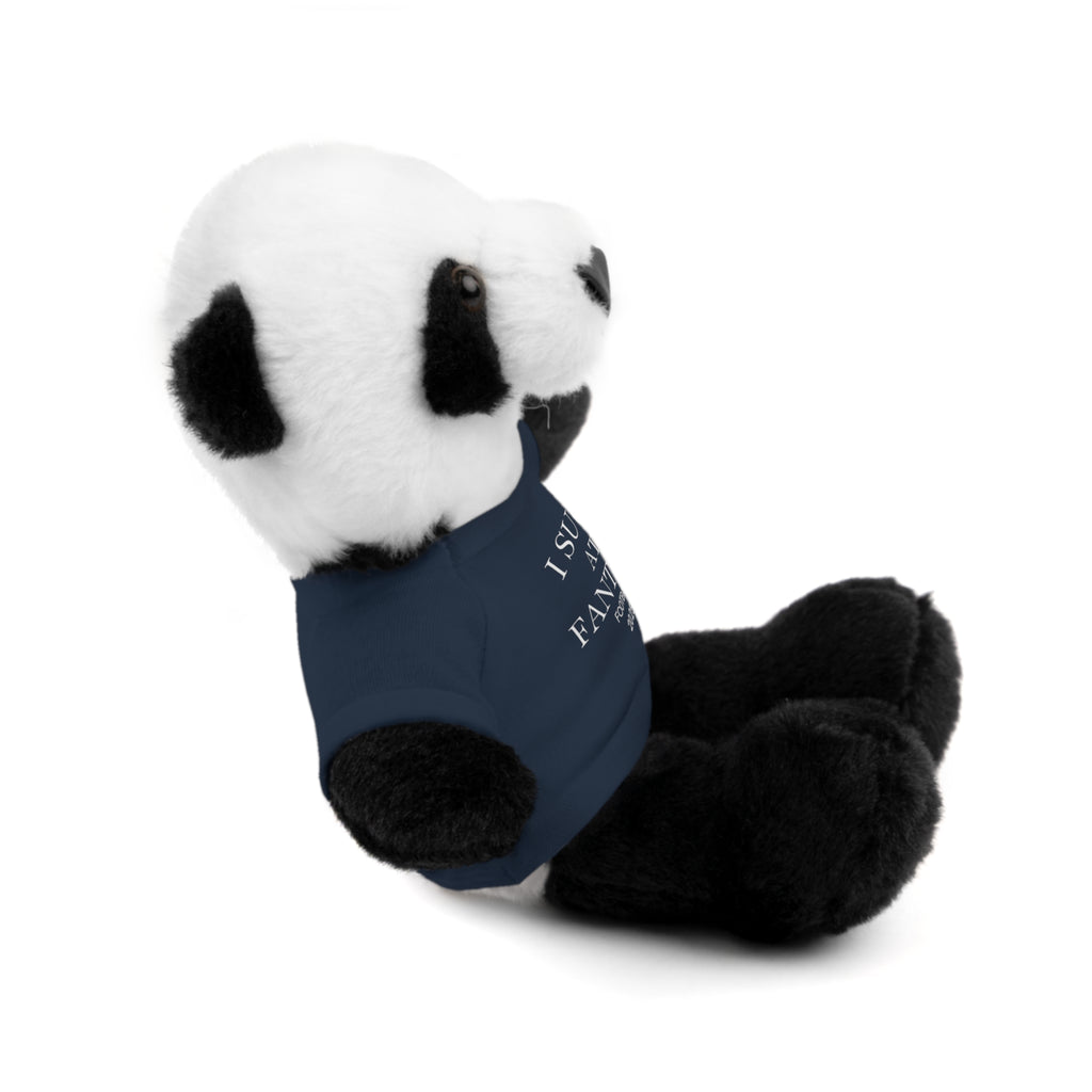 Fantasy Football Stuffed Animal, Cuddle Toy, Sports Gift, Personalized Plush Bear, Fun Gift Idea for Fans