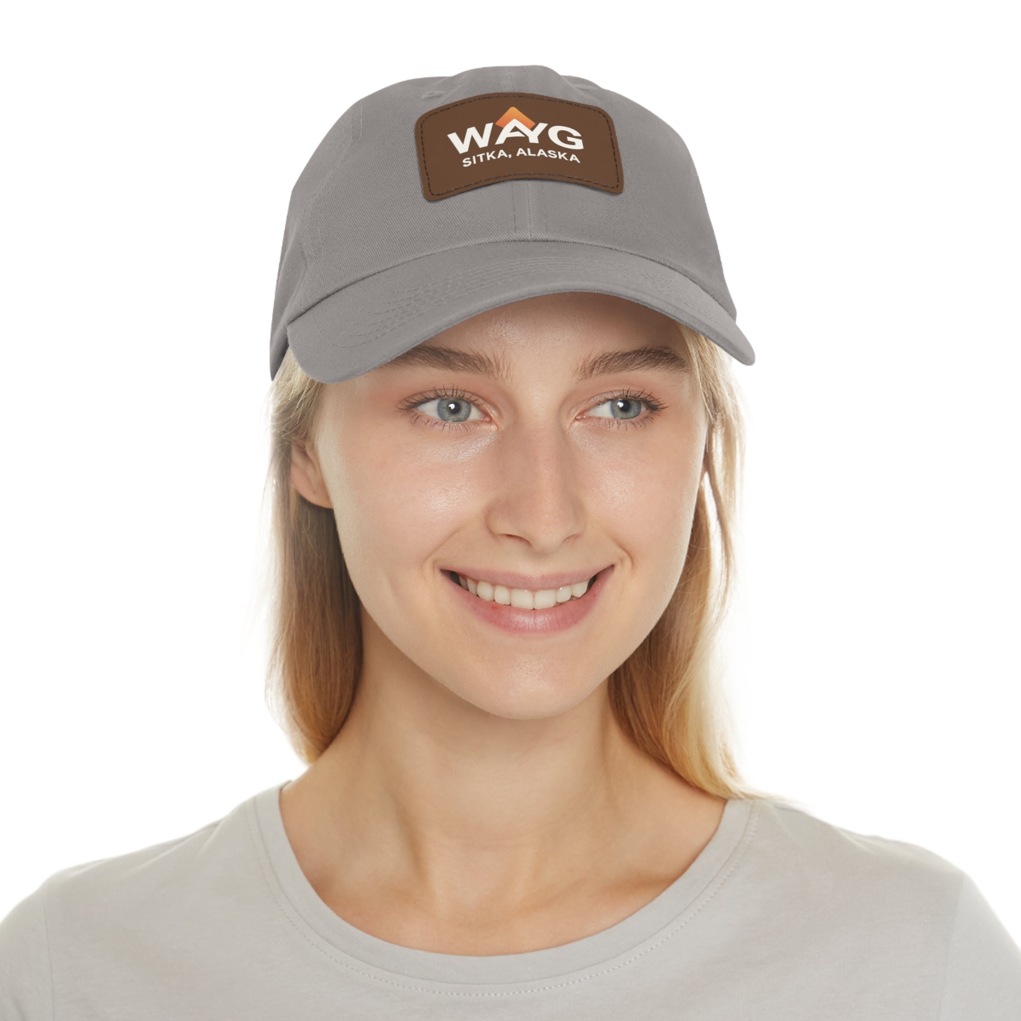 WAYG Collection- Sitka Alaska Dad Hat w/ Leather Patch