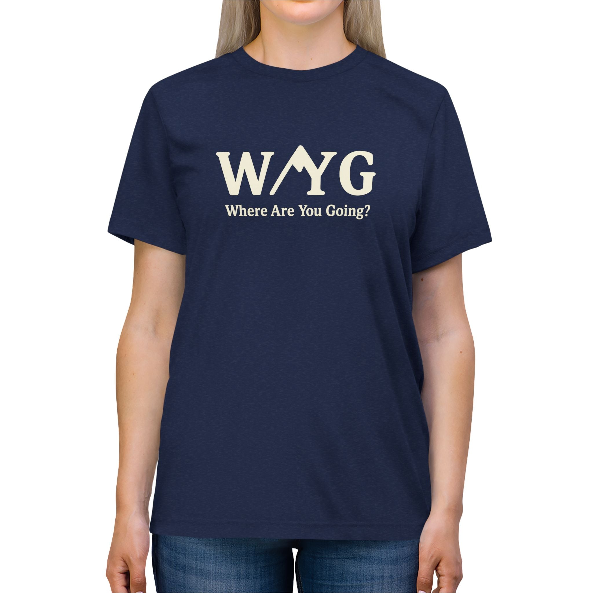 WAYG Collection- Drop- Sitka Alaska- Tri blend Tee -Nature Lover's Shirt