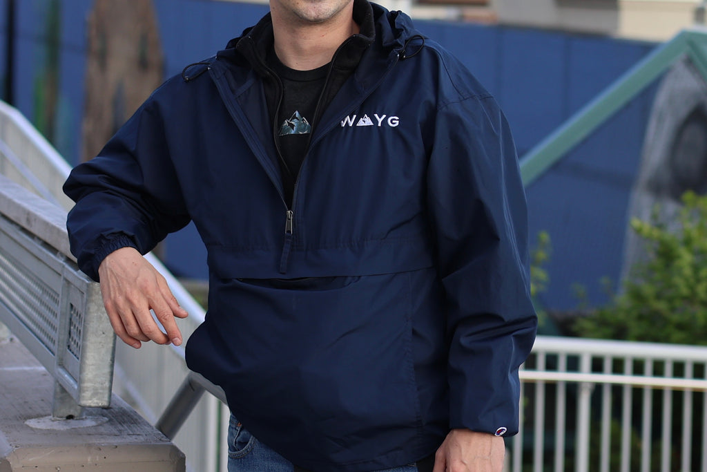 WAYG Lightweight Hooded Windbreaker