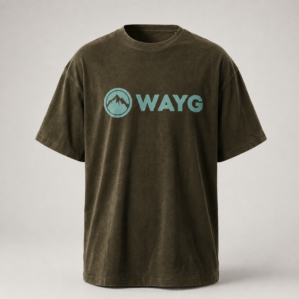 WAYG MTN Drop 2- Vintage Mineral Washed T-Shirt