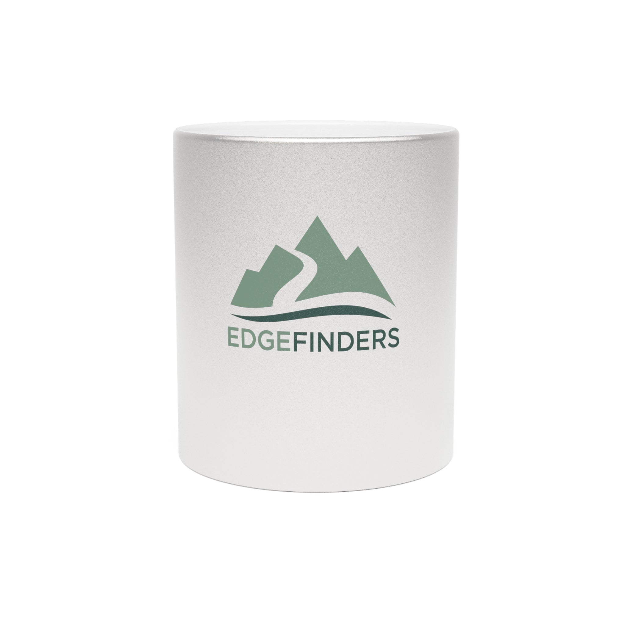 Metallic Mug - Custom Silver or Gold Travel Coffee Cup, Ideal Gift for Nature Lovers, Camping, Hiking, Travel, and Adventure Enthusiasts
