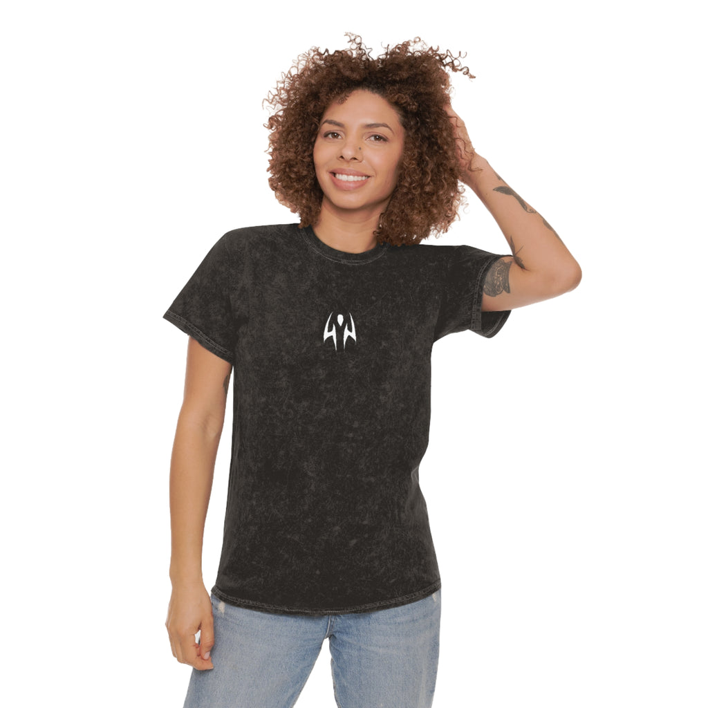 Unisex Mineral Wash Graphic Tee - Vintage Style T-Shirt, Casual Wear, Anime-inspired Fashion, Gift for Him/Her, Summer Essential
