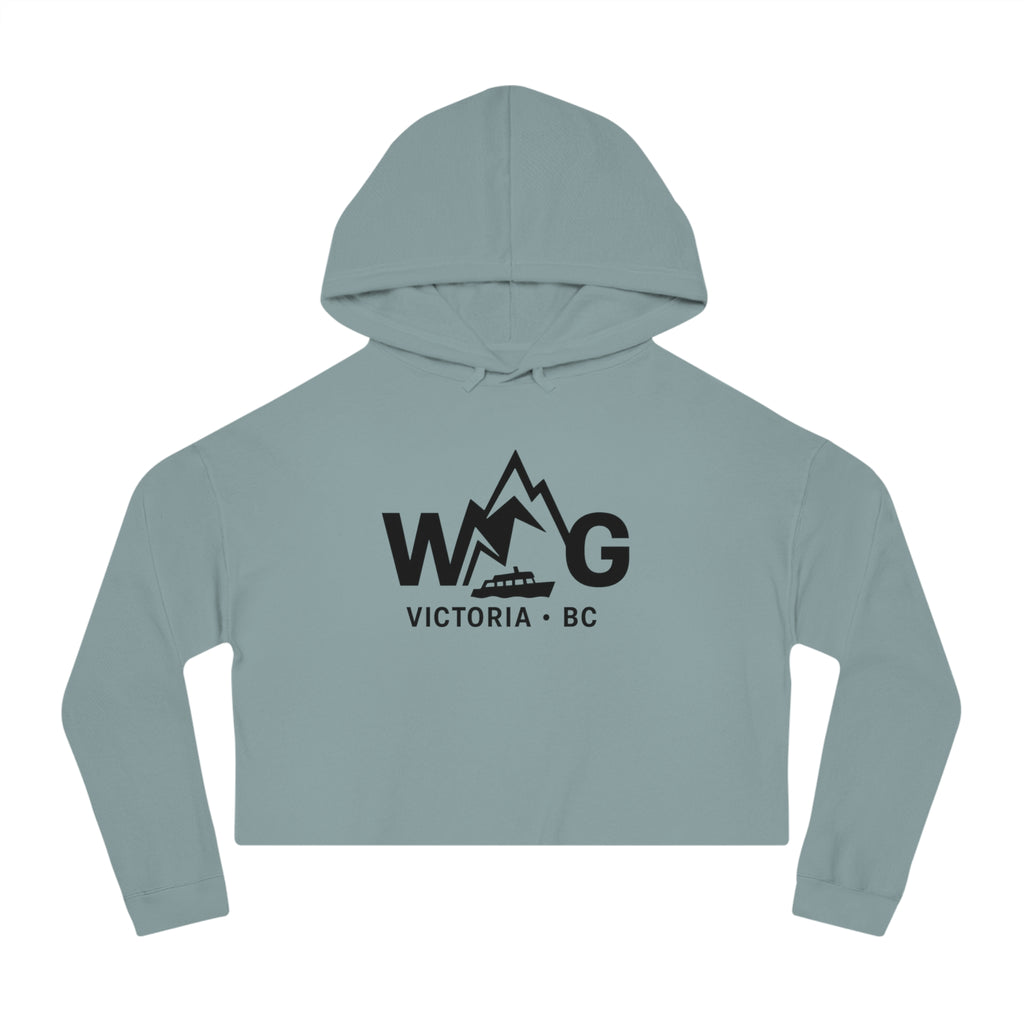 WAYG Collection- Victoria BC Canada- Women’s Cropped Hooded Sweatshirt
