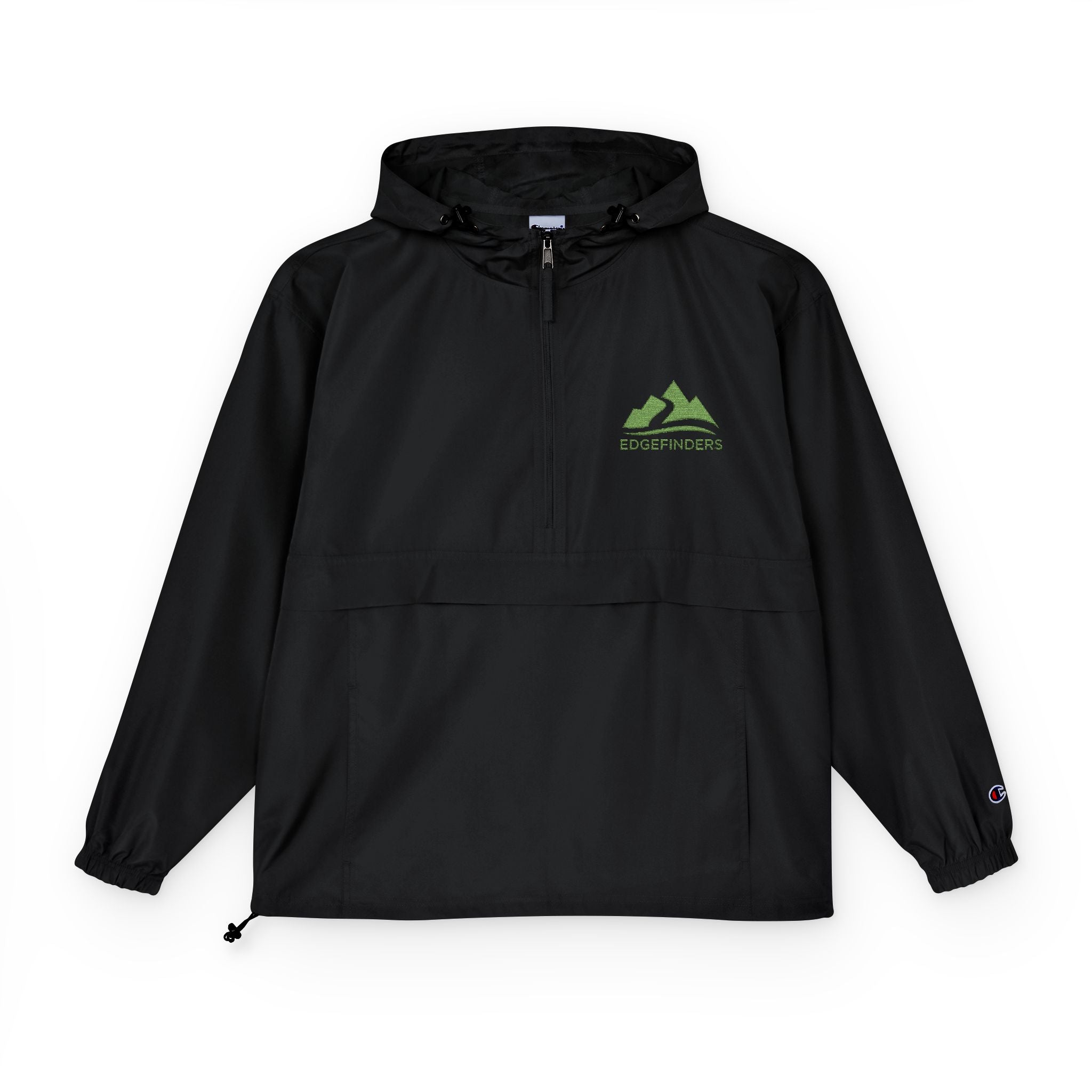 Champion Unisex Packable Anorak Jacket - Lightweight Outdoor Windbreaker