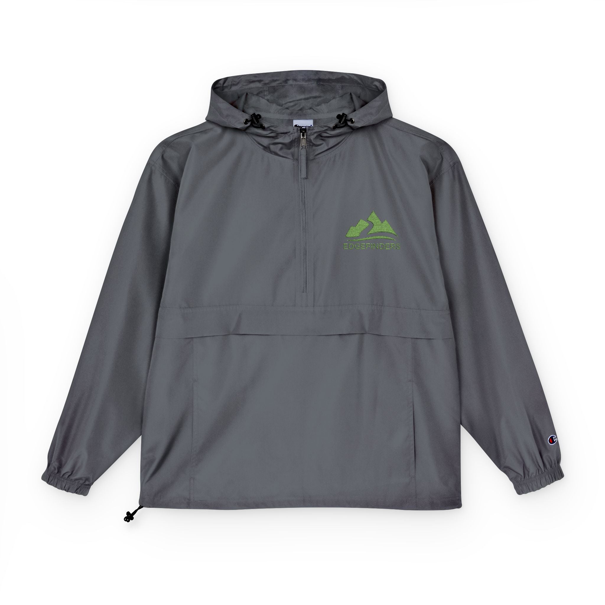 Champion Unisex Packable Anorak Jacket - Lightweight Outdoor Windbreaker