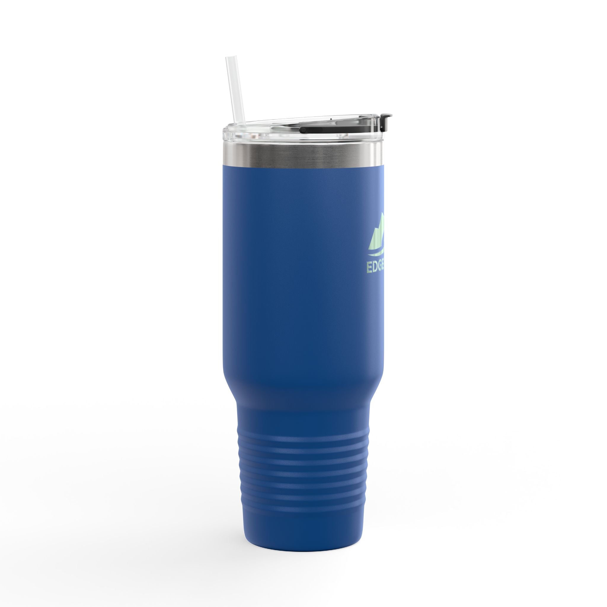 Eco-Friendly Insulated Travel Mug - 40oz with Mountains Design