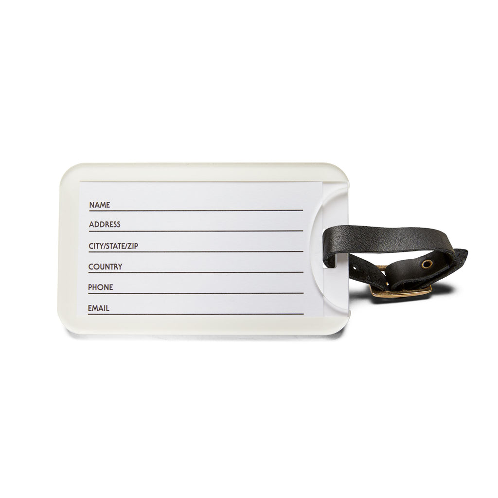 Adventure Luggage Tag - Stylish Travel Accessory with Mountain Design