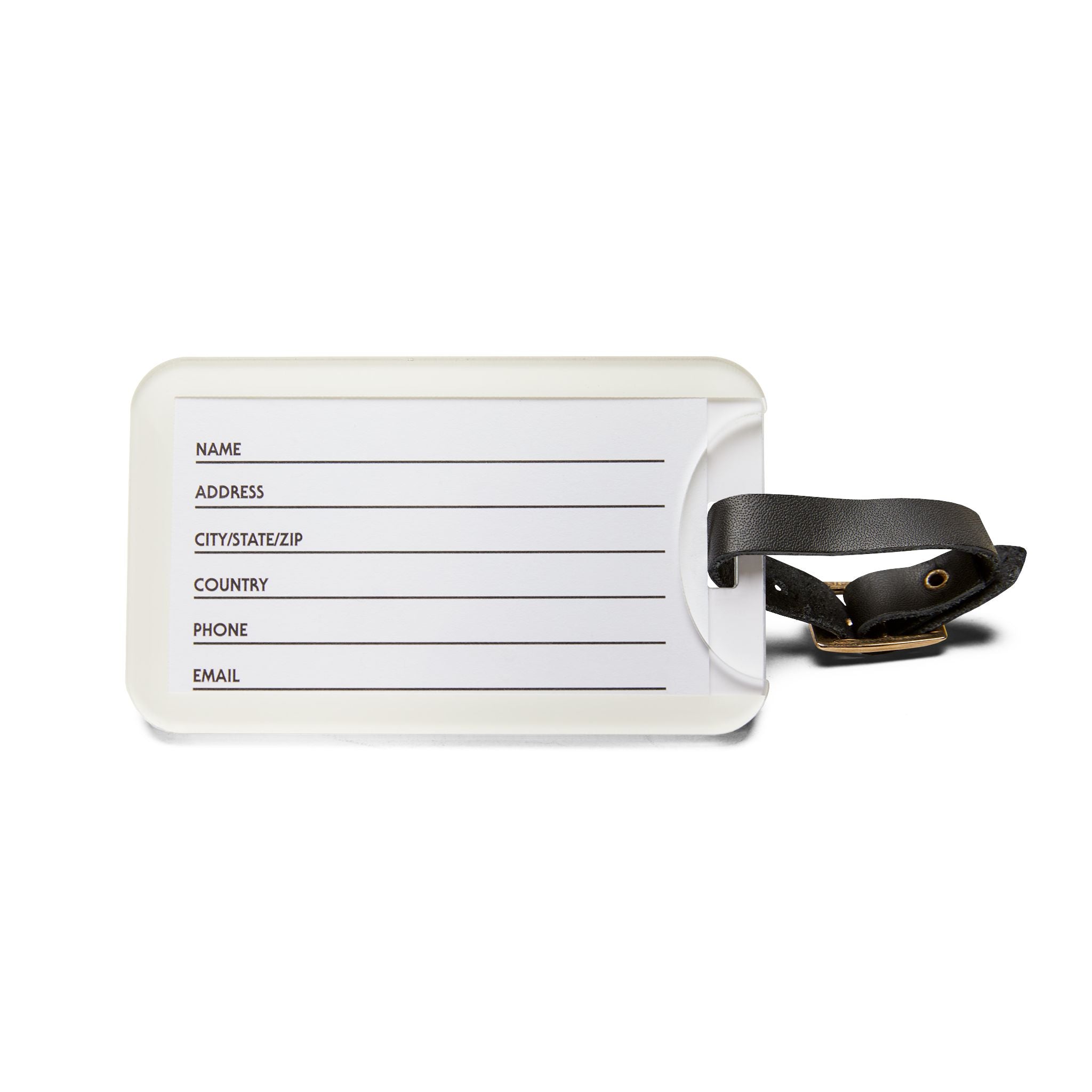 Adventure Luggage Tag - Stylish Travel Accessory with Mountain Design