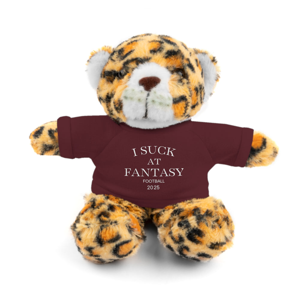 Fantasy Football Stuffed Animal, Cuddle Toy, Sports Gift, Personalized Plush Bear, Fun Gift Idea for Fans