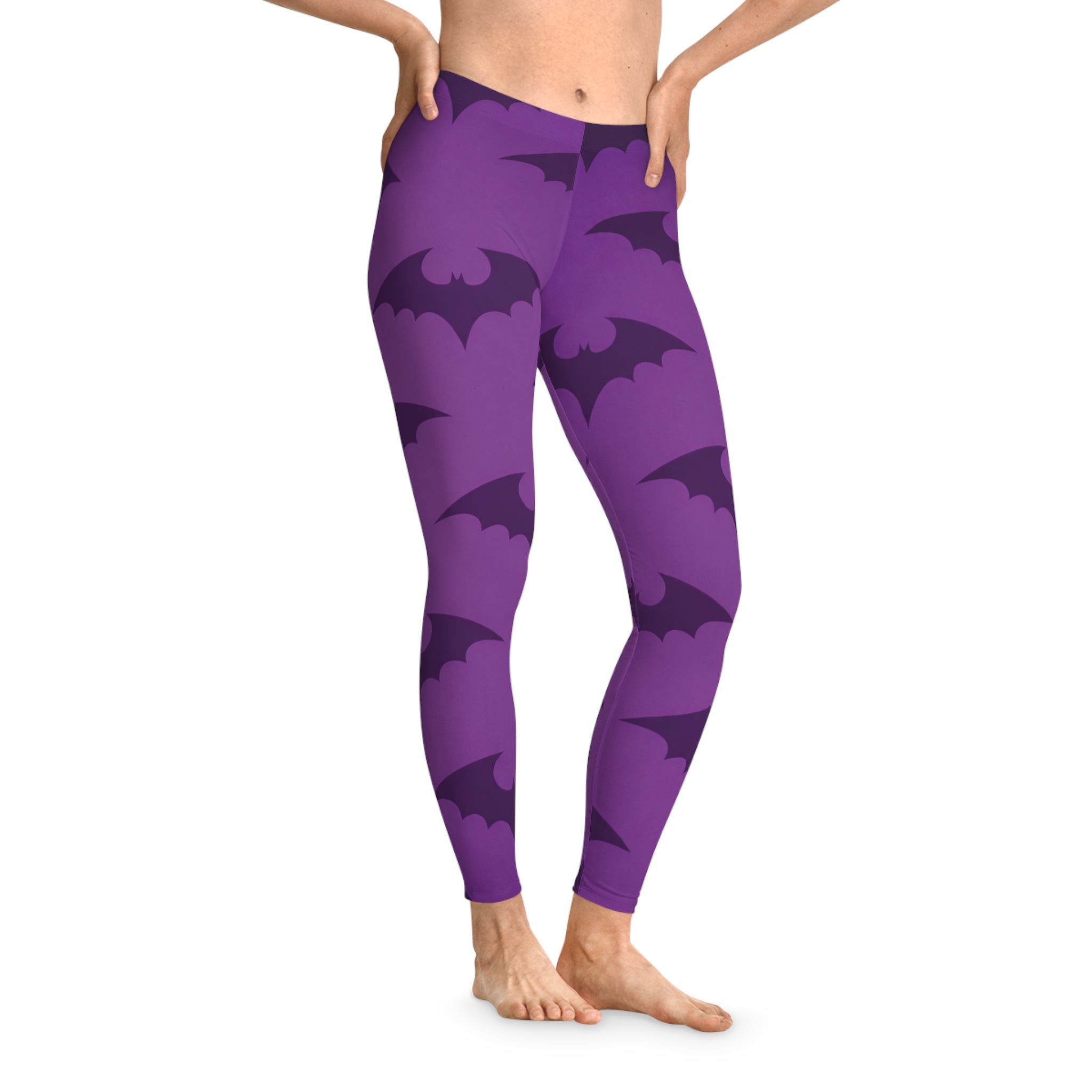 WAYG- Purple Bat Leggings