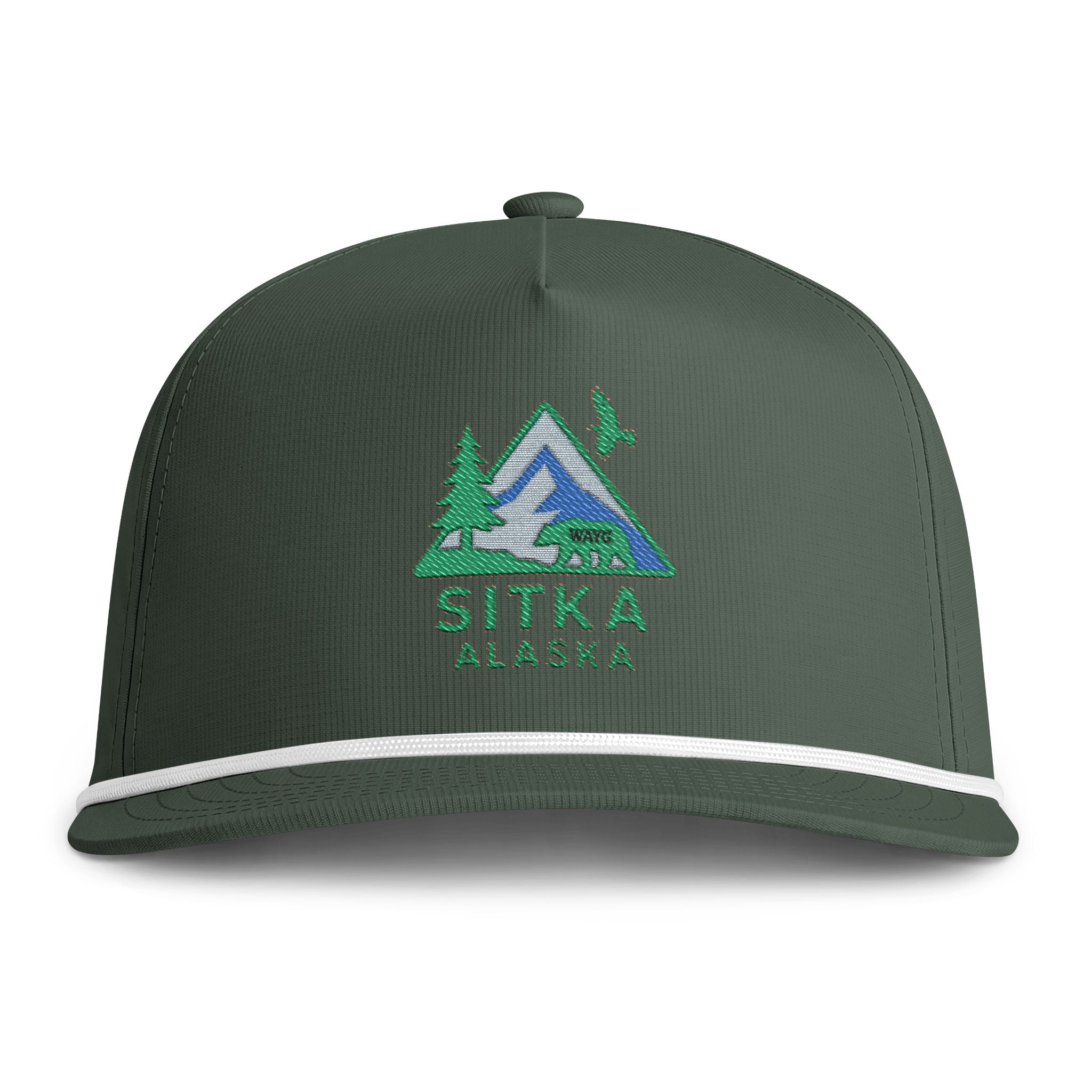 WAYG Sitka Alaska Mountain Rope Cap