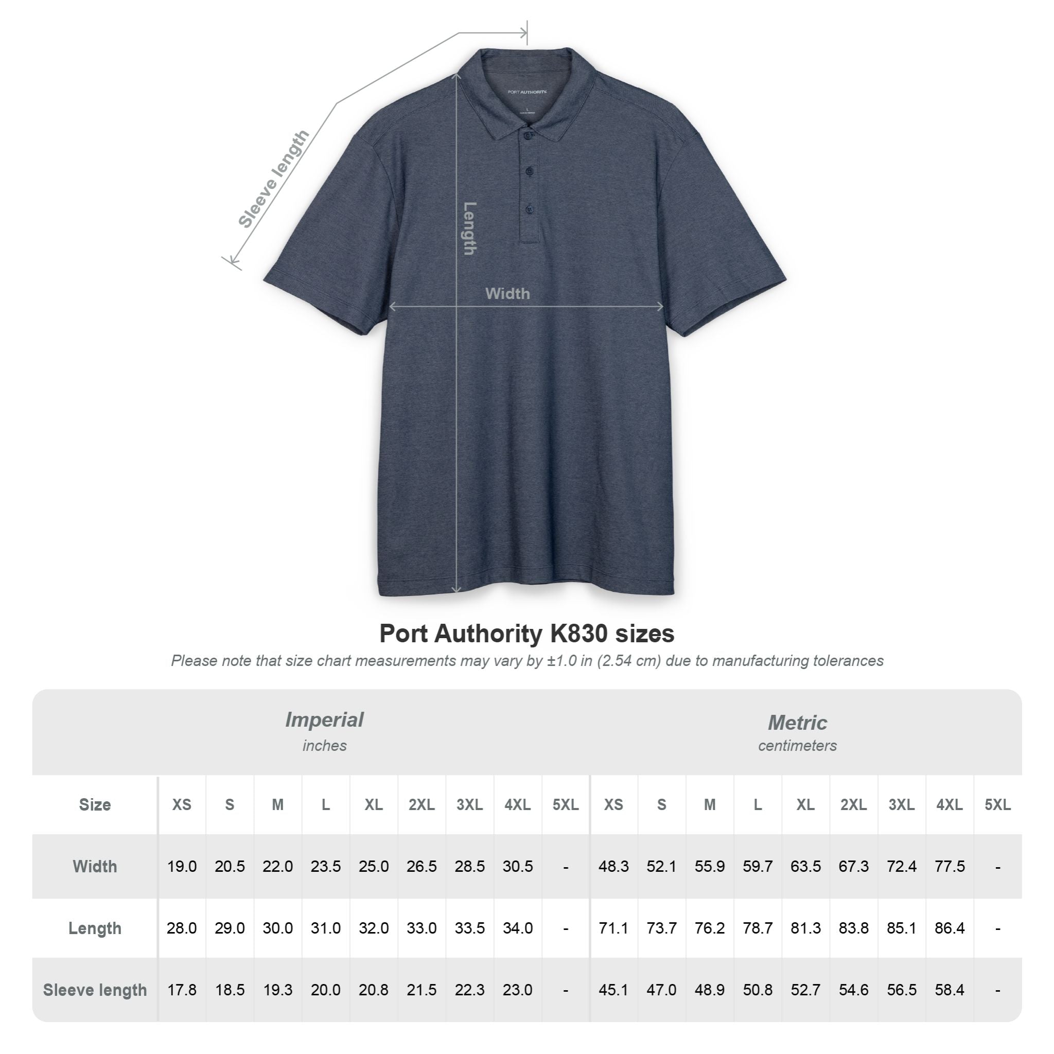EDGEFINDERS GOLF POLO