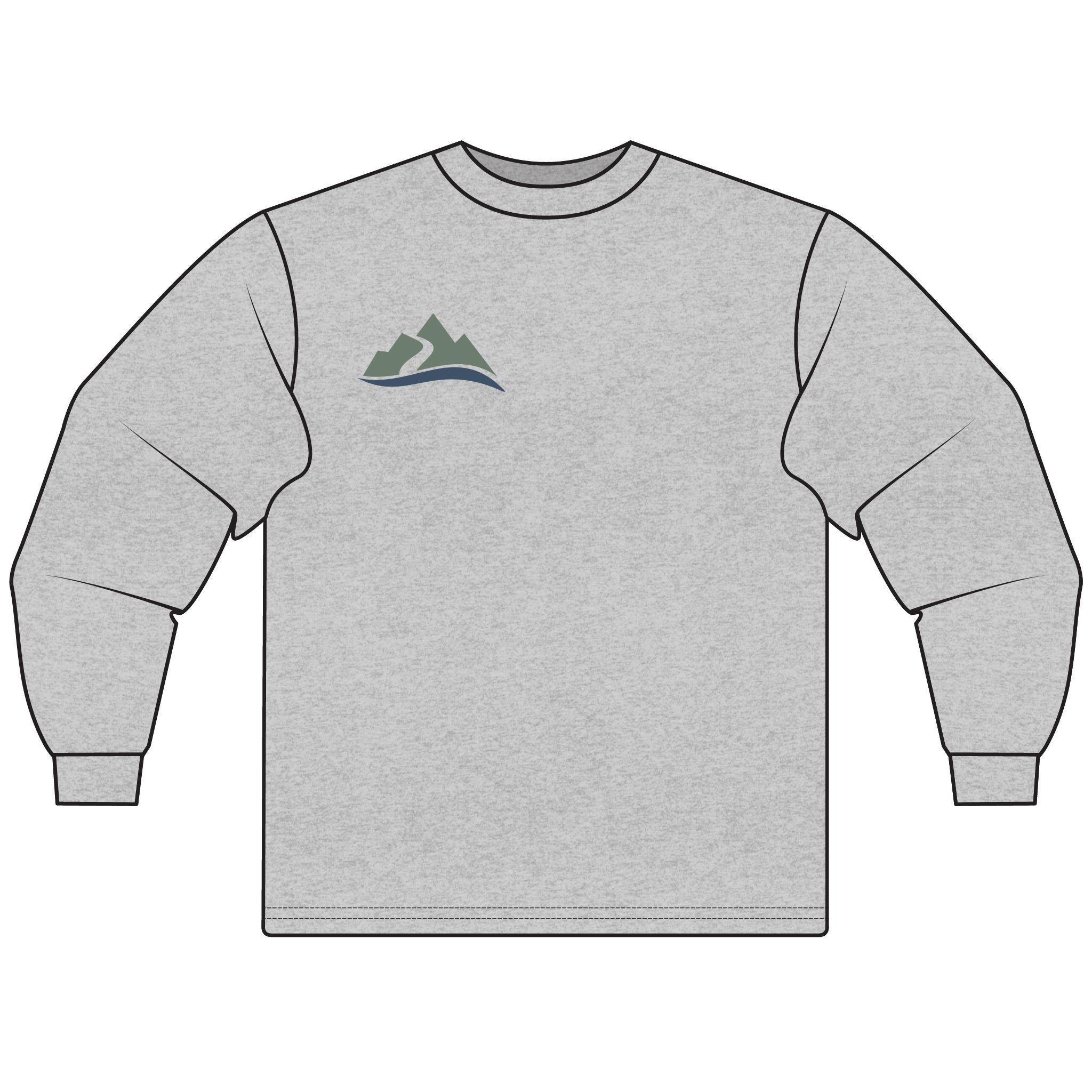 Mountain Wave Unisex Long Sleeve T-Shirt - Perfect for Outdoor Enthusiasts