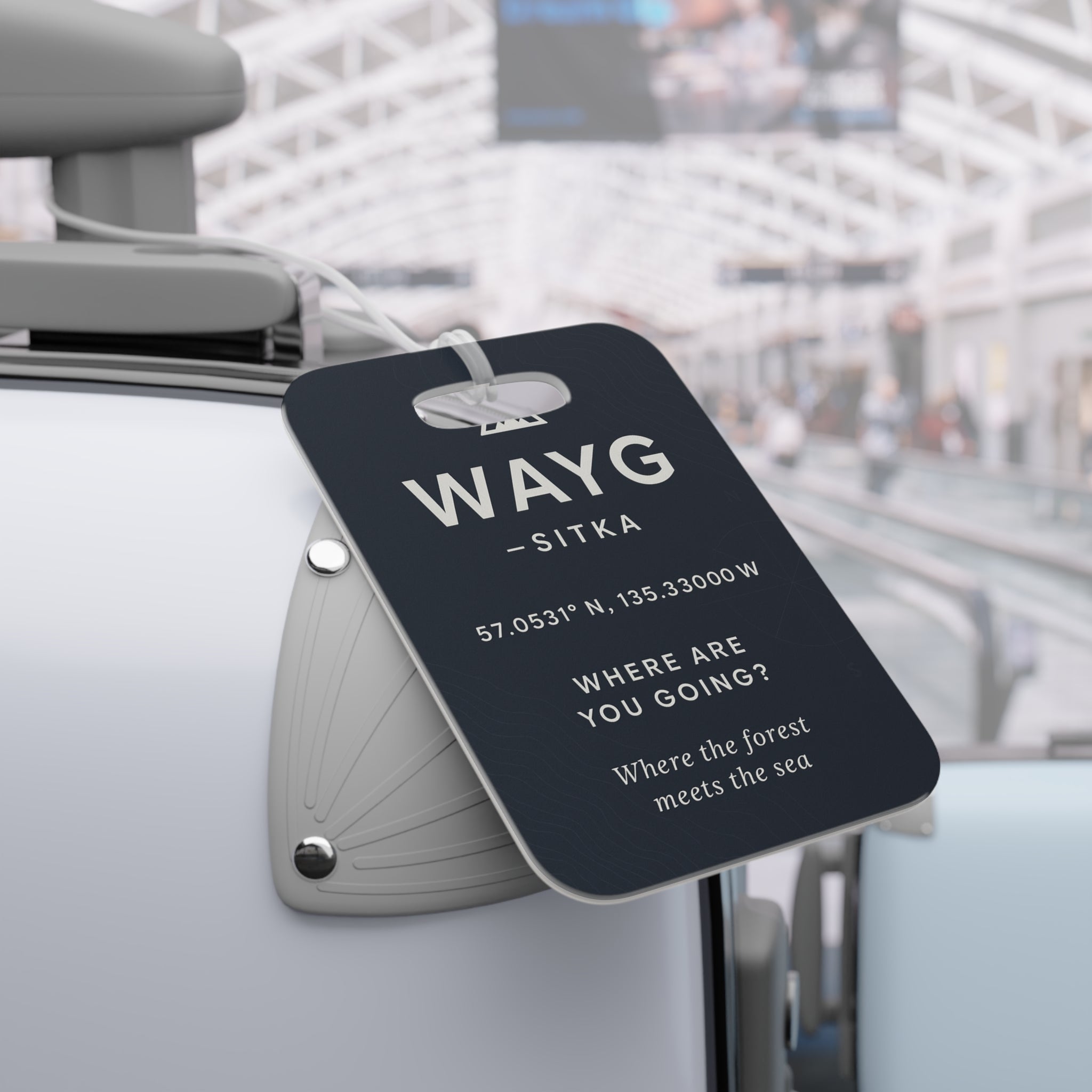 WAYG Collection- Sitka Alaska- Luggage Tags -