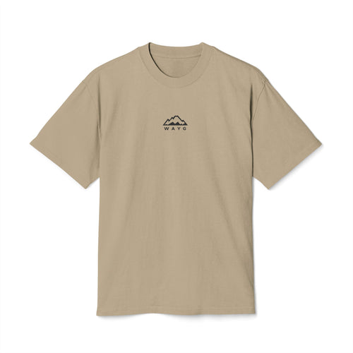 Mountain Minimalist Tee — Small Chest 'MILD' Logo