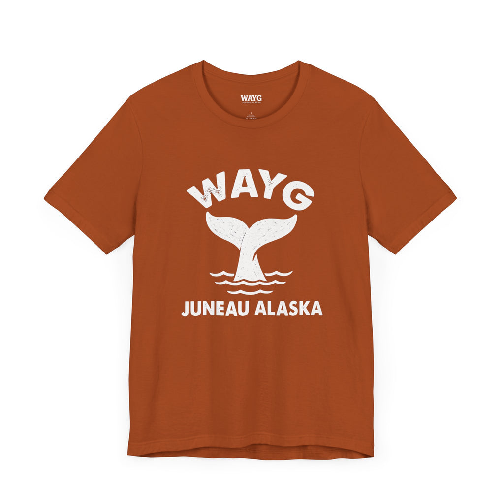 WAYG Collection- Juneau- Whale Tail Alaska Tee