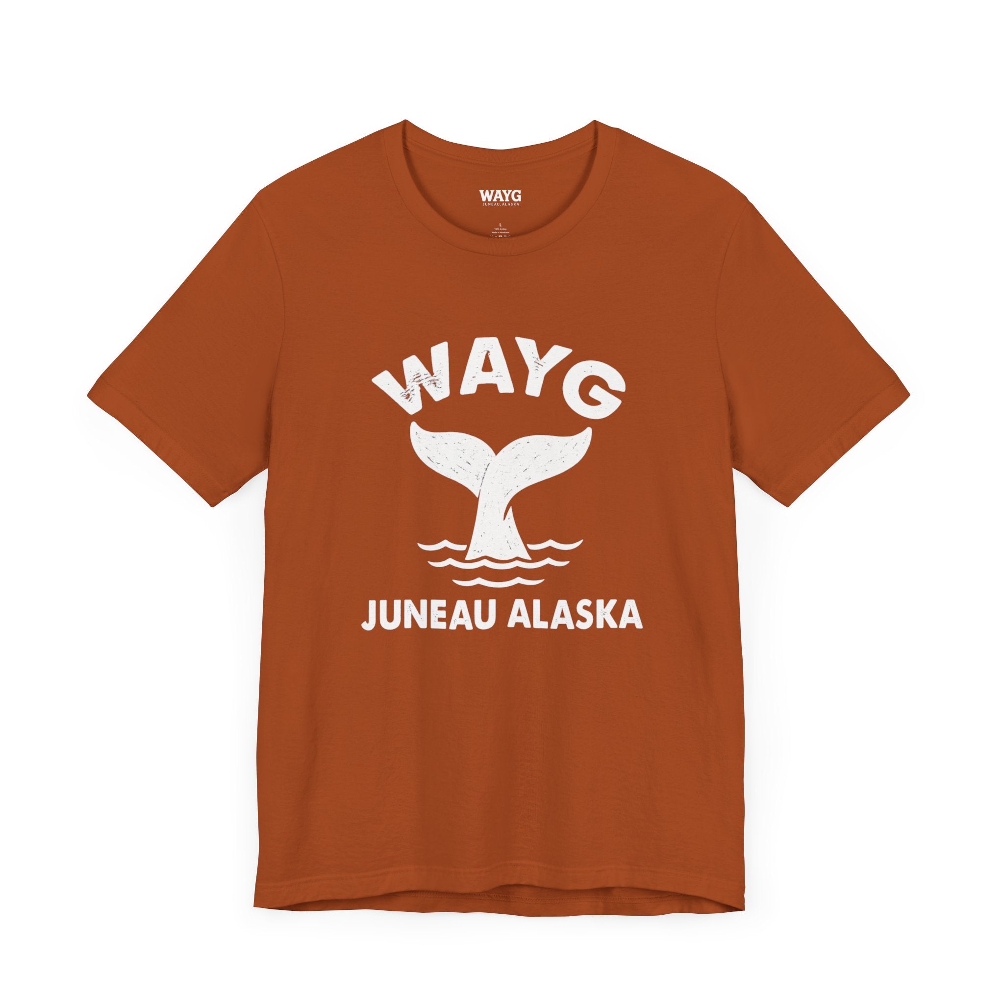 WAYG Collection- Juneau- Whale Tail Alaska Tee