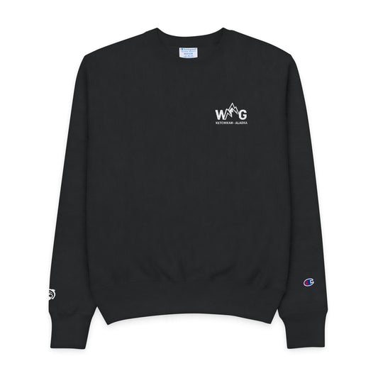 WAYG Collection- Ketchikan Alaska- Men's Champion Crewneck Sweatshirt