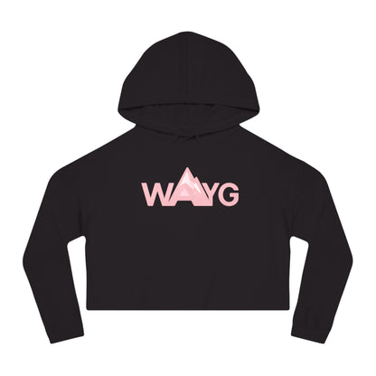 WAYG Collection- Tie-Die- Pastel- Women’s Cropped Hooded Sweatshirt