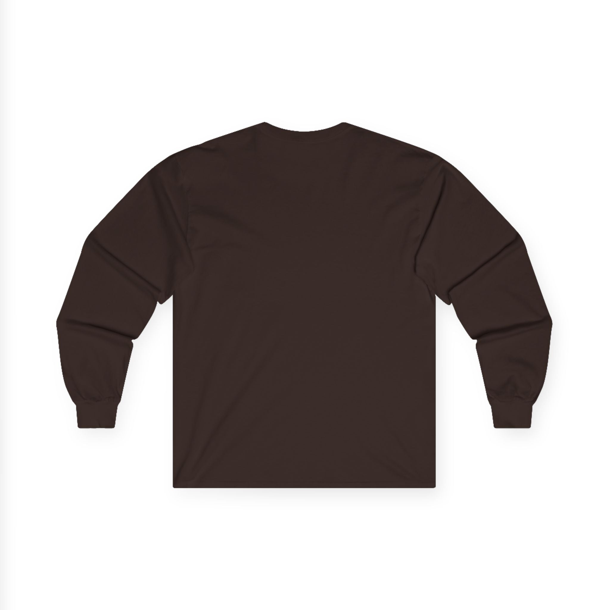 Unisex Ultra Cotton Long Sleeve Tee - Adventure Ready with Mountain Design
