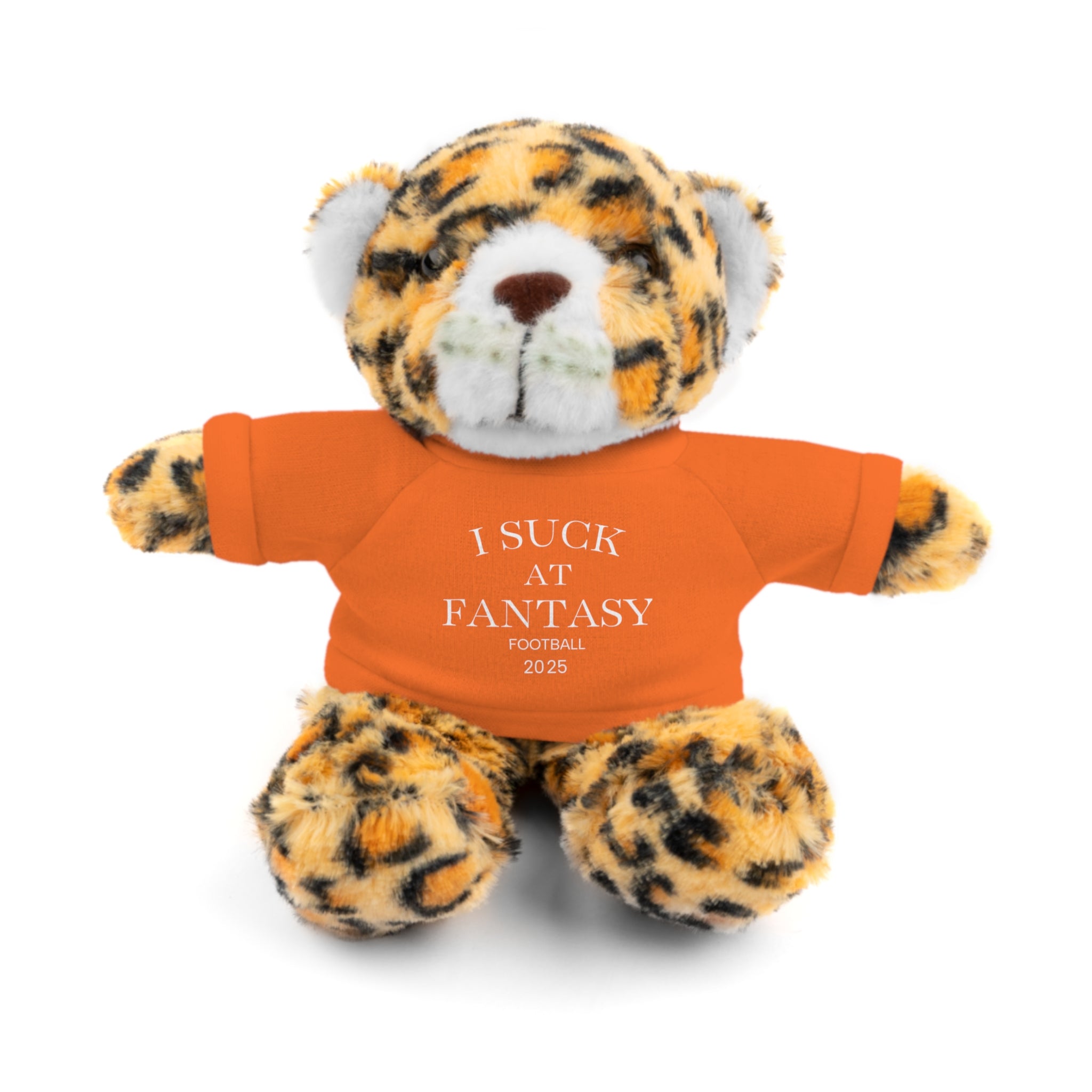 Fantasy Football Stuffed Animal, Cuddle Toy, Sports Gift, Personalized Plush Bear, Fun Gift Idea for Fans
