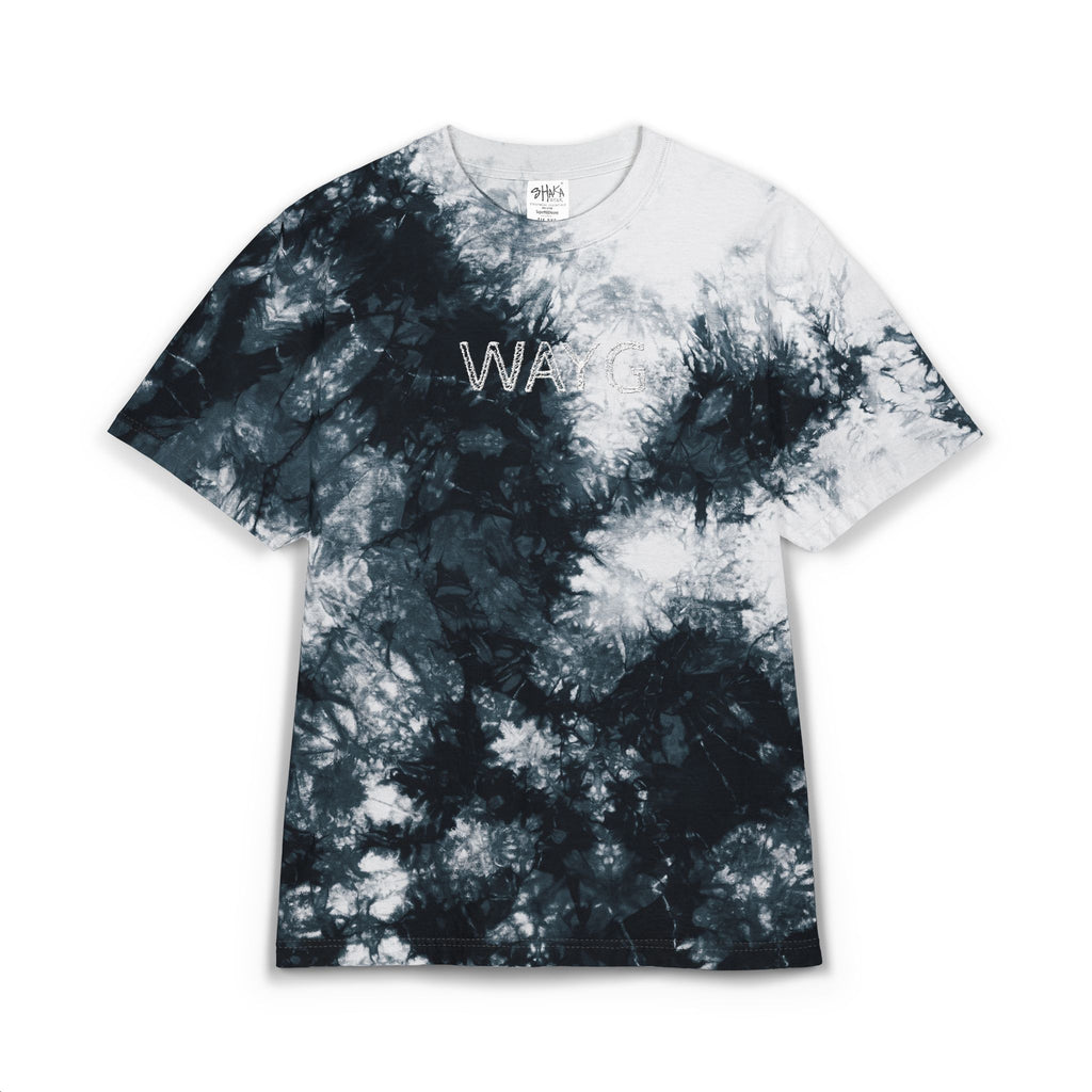 Vibrant Oversized Tie-Dye T-Shirt with Embroidered Design, Trendy Summer Fashion, Perfect for Festivals, Casual Outfits, Gift for Friends