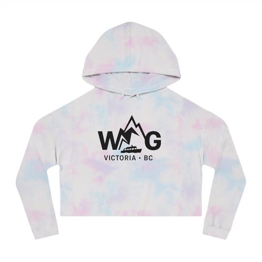 WAYG Collection- Victoria BC Canada- Women’s Cropped Hooded Sweatshirt