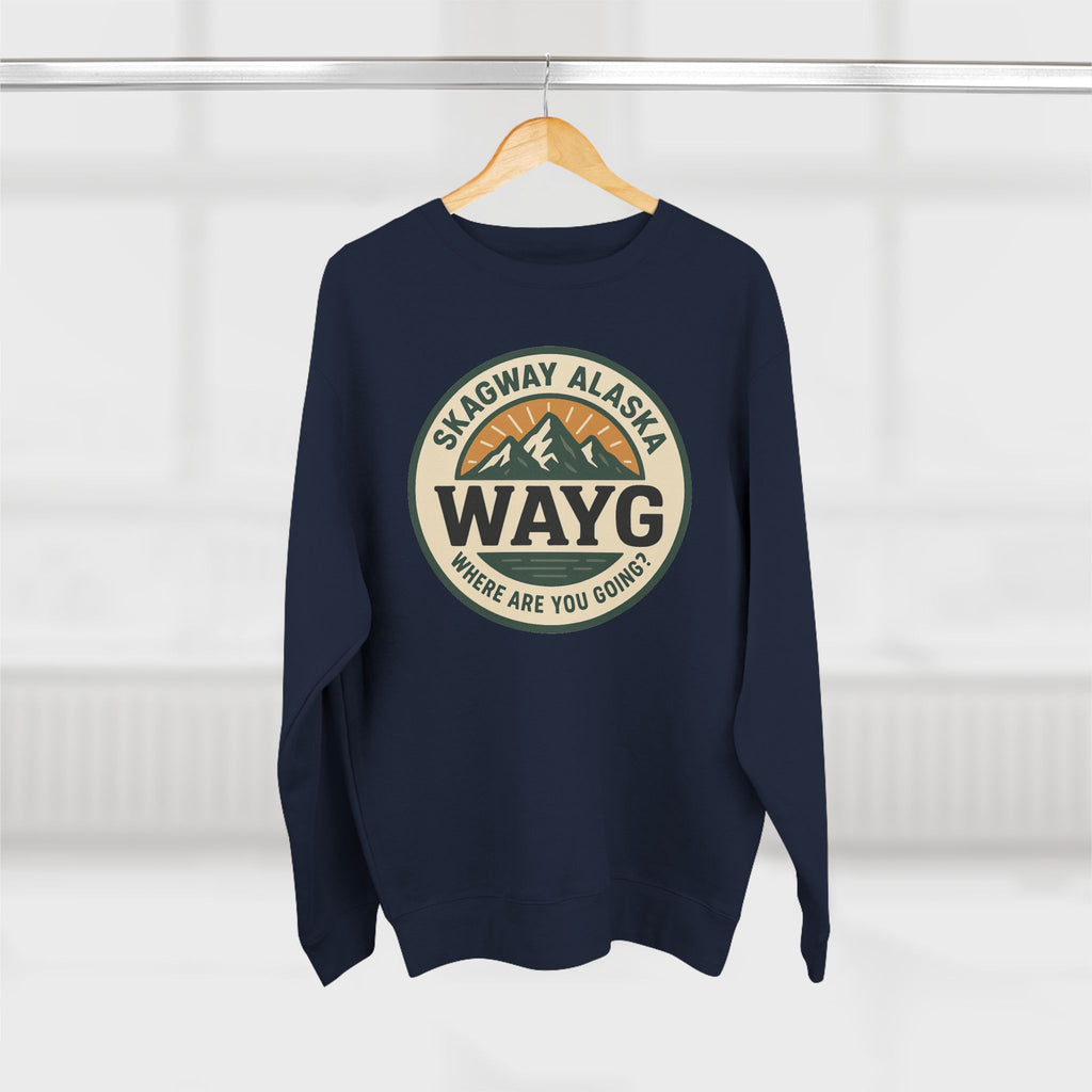 WAYG- Collection- Skagway Alaska-Unisex Crewneck Sweatshirt-