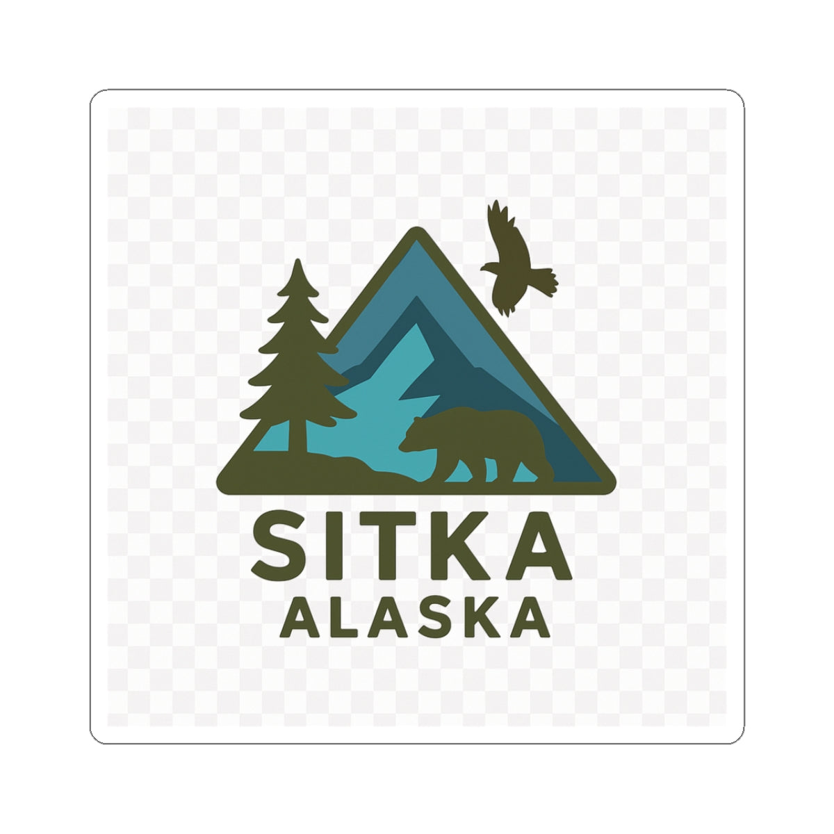 WAYG Collection-Sitka Alaska Kiss-Cut Stickers