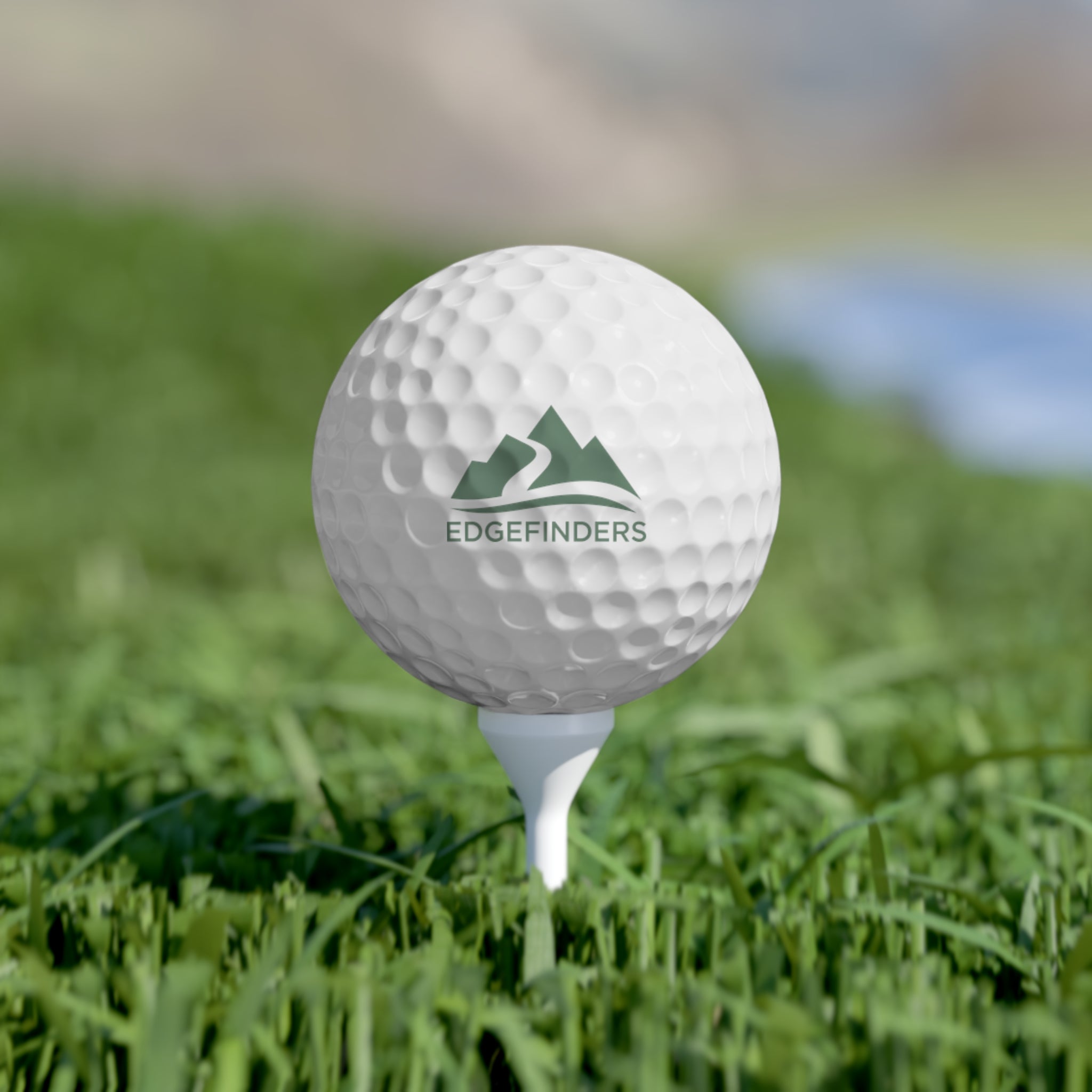 Eco-Friendly Golf Balls - 6 Pack with Edgefinders Design