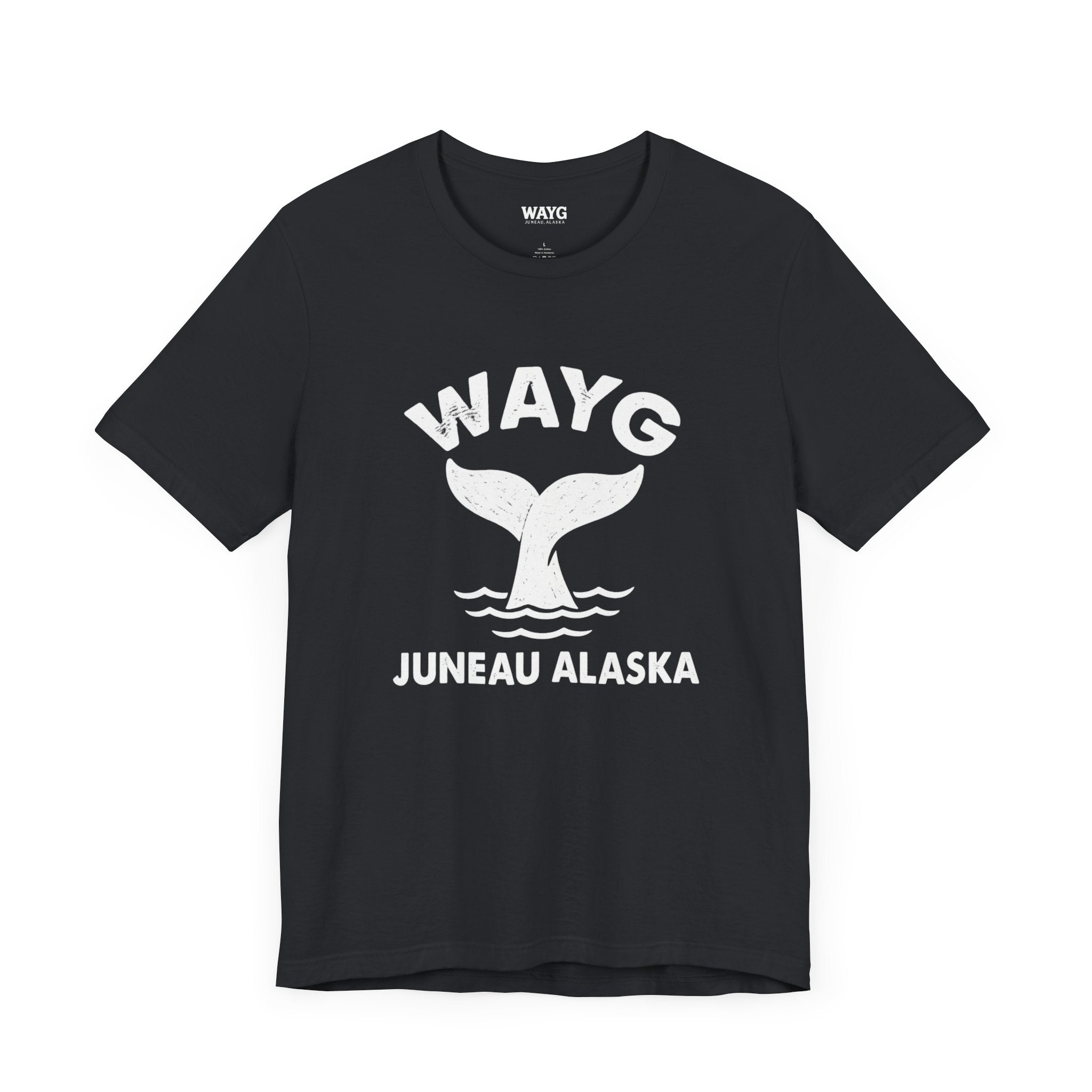 WAYG Collection- Juneau- Whale Tail Alaska Tee