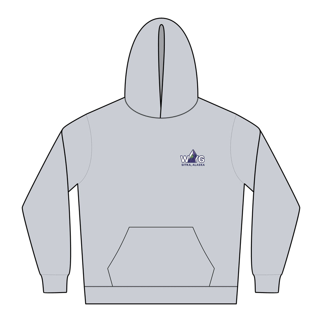 WAYG Collection- Sitka Alaska - Cozy Relaxed Hoodie for Everyday Comfort, Soft Hooded Sweatshirt