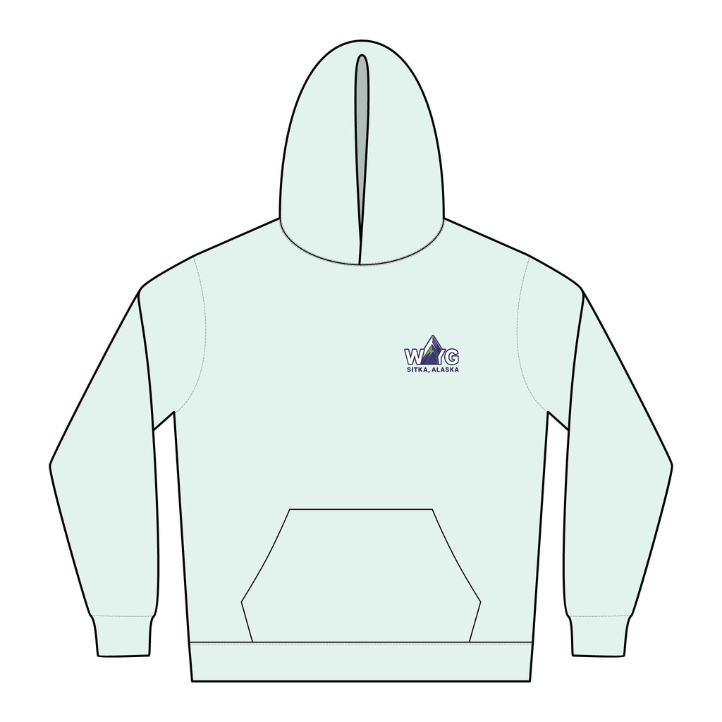 WAYG Collection- Sitka Alaska - Cozy Relaxed Hoodie for Everyday Comfort, Soft Hooded Sweatshirt