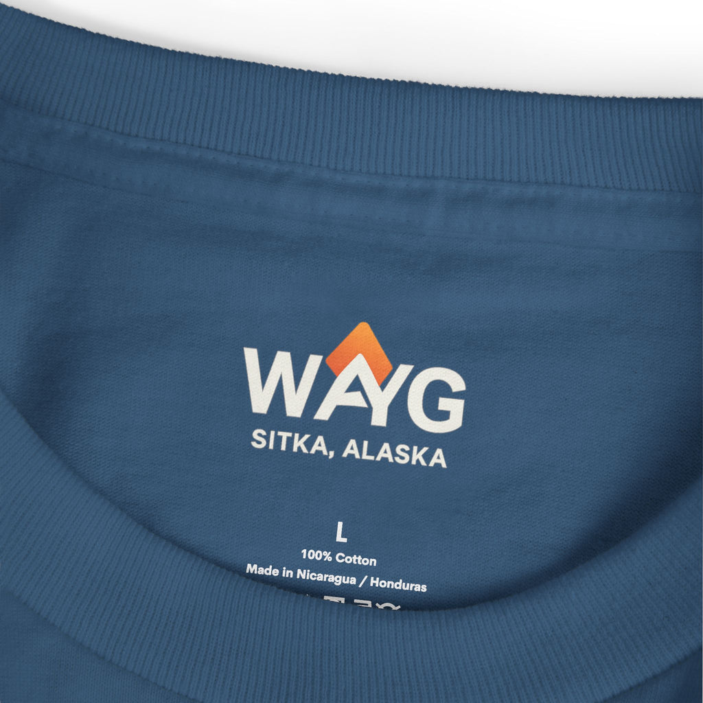 WAYG- Collection- Sitka Alaska- Unisex Eagle Journey Tee - Cotton Shirt