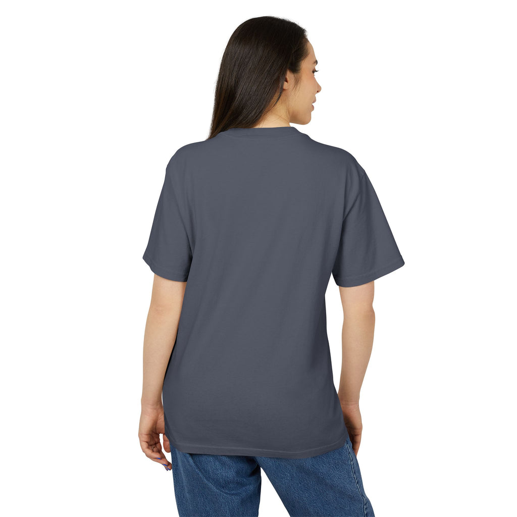 Unisex Heavy Faded Tee - Adventure Awaits Outdoor Shirt, Casual Summer Vibes, Gift for Nature Lovers, Unisex T-Shirt, Eco-Friendly Fashion