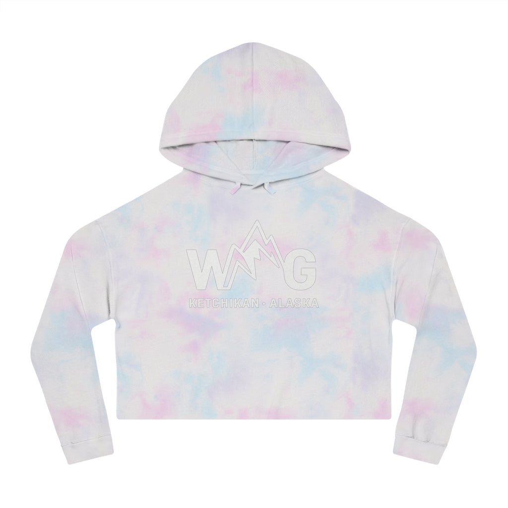 WAYG Collection- Ketchikan Alaska- Women’s Cropped Hooded Sweatshirt