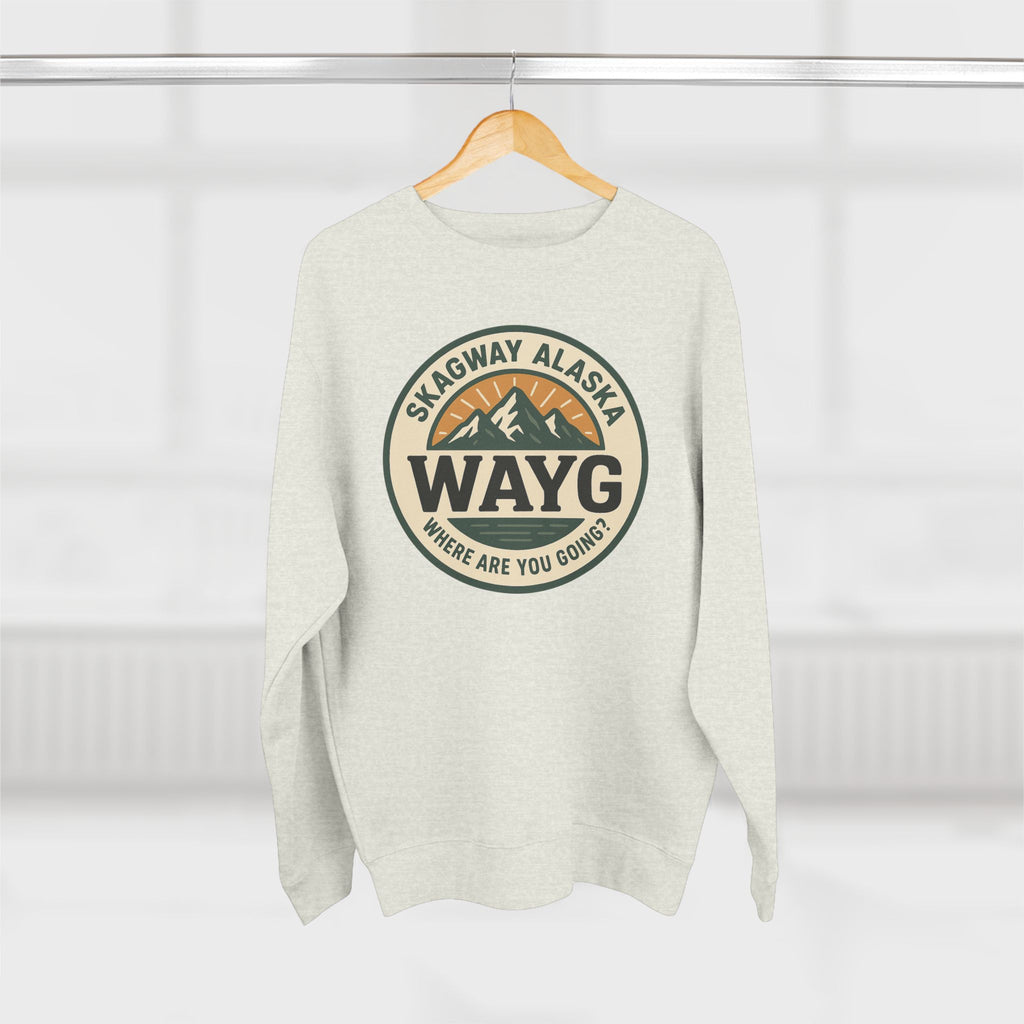 WAYG- Collection- Skagway Alaska-Unisex Crewneck Sweatshirt-