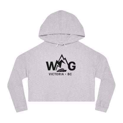 WAYG Collection- Victoria BC Canada- Women’s Cropped Hooded Sweatshirt