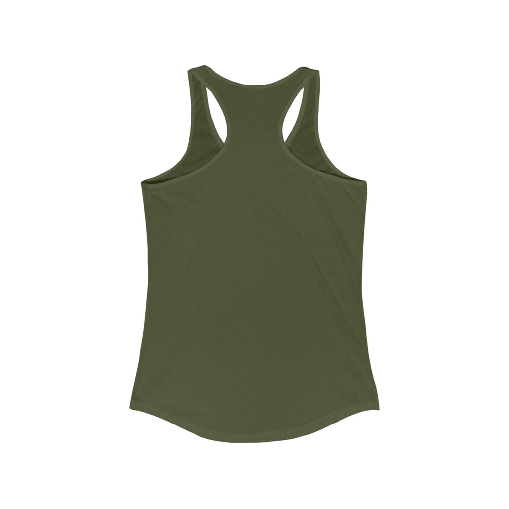 Women’s Ideal Racerback Tank - Adventure Awaits Design