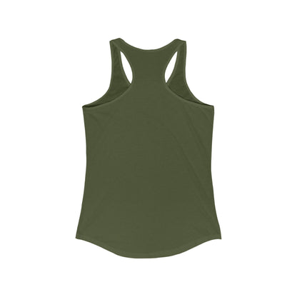 Women’s Ideal Racerback Tank - Adventure Awaits Design