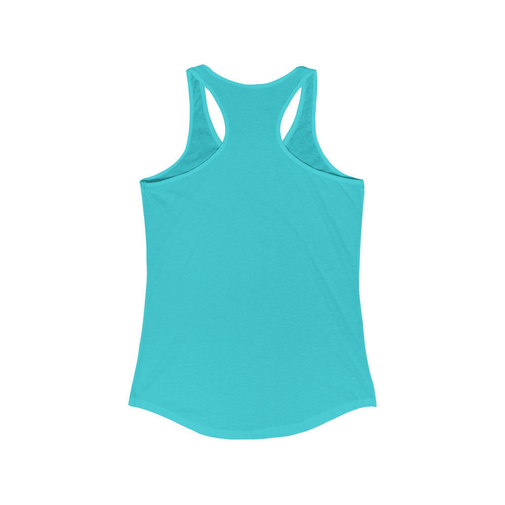 Women’s Ideal Racerback Tank - Adventure Awaits Design