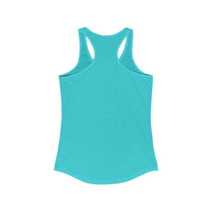 Women’s Ideal Racerback Tank - Adventure Awaits Design