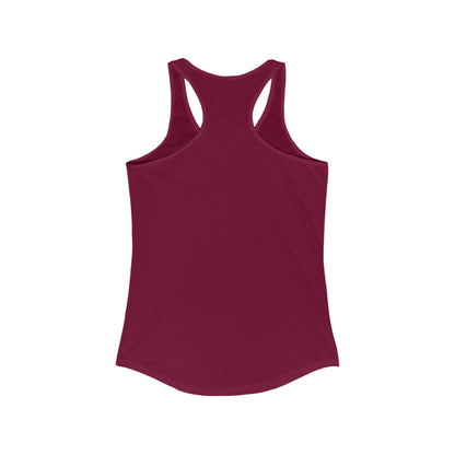 Women’s Ideal Racerback Tank - Adventure Awaits Design